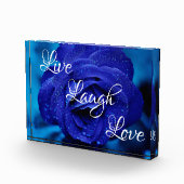 Live Laugh Love Roos Fotoblokken (Rechts)