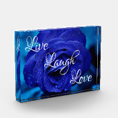 Live Laugh Love Roos Fotoblokken (Links)