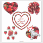 Live Laugh Love set Sticker (Vel)