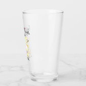 Live Laugh Love Standard Poodle Glass Glas (Links)