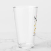 Live Laugh Love Standard Poodle Glass Glas (Rechts)