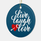 Live Laugh Love Valentijn Calligraphy | ORNAMENT (Links)