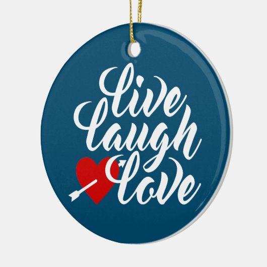 Live Laugh Love Valentijn Calligraphy | ORNAMENT (Links)