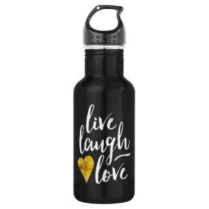 Live Laugh Love Water Bottle Waterfles