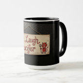 Live, Laugh, Lucifer Mok (Voorkant rechts)