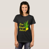 Live Laugh Lulav Etrog Happy Sukkot Jewish Sukkah  T-shirt (Voorkant volledig)