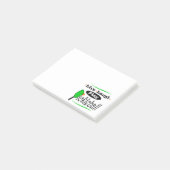 Live Laugh Play Pickleball Pickle ball Players Gif Post-it® Notes (Schuin)