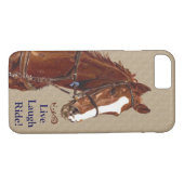 Live Laugh Ride! Paard Case-Mate iPhone Case (Achterkant (Horizontaal))