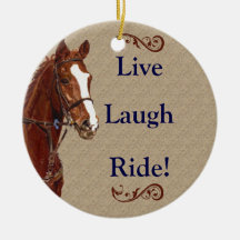 Live Laugh Ride! Paard
