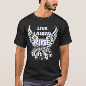 Live Laugh Ride Valkyrie T-shirt (Voorkant)