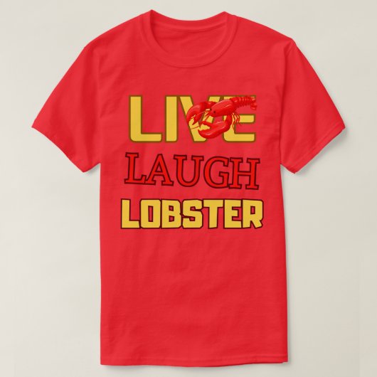 Live Laugh T-shirt (Design voorkant)