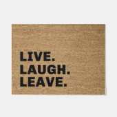 Live Laugh verlof Deurmat (Voorkant)