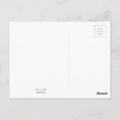 Live Laugh | Waterverf van vlinderbloemigen Briefkaart (Achterkant)