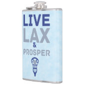 Live LAX en Prosper Lacrosse Flask Heupfles (Links)