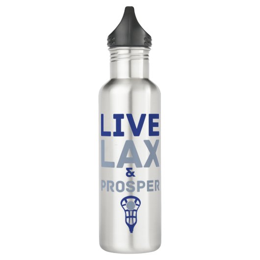 Live LAX en Prosper Lacrosse Waterfles (Links)