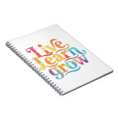 Live Learn Grow Notitieboek (Rechterzijde)