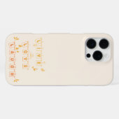 Live Leef Lach Schattig Notedry iPhone Hoesje (Achterkant horizontaal)