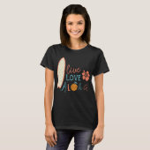 Live, liefde, aloha t-shirt (Voorkant volledig)