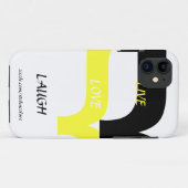 Live Liefde Lach iPhone 5 Case-Mate iPhone Case (Achterkant (horizontaal))