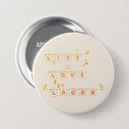 Live Liefde Lach Schattigee Notedry Button