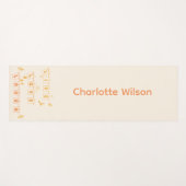 Live Liefde Lach Schattigee Notedry Yoga Mat (Voorkant (horizontaal))