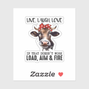 Live Liefde Lach sticker