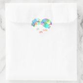 Live Liefde Lach stickers geschenken notitieboeken (Tas)