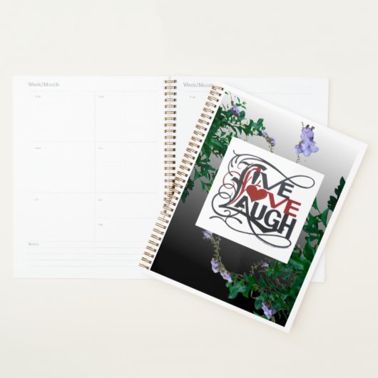 LIVE LIEFDE LACHEN Spiraal Planner (Display)