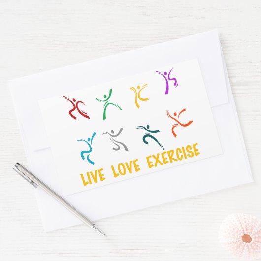 Live Liefde Oefening Stickers (Envelop)