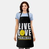 Live Liefde Pickleball Grappige Pickle bal Lover G Schort (Gedragen)