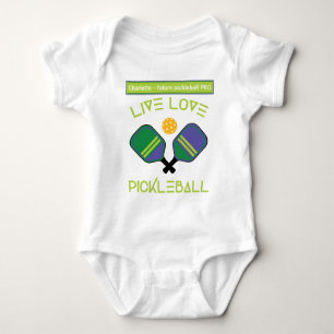 😍 Live, liefde, pickleball Romper