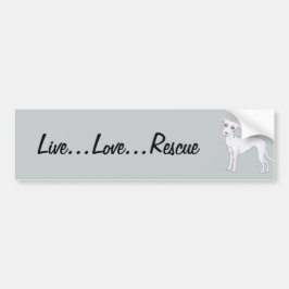 Live...Liefde...Redding Bumpersticker