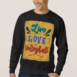 Live Liefde Volleybal Team Trui
