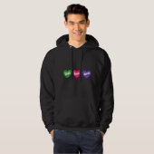 live-liefdesdans hoodie (Voorkant volledig)