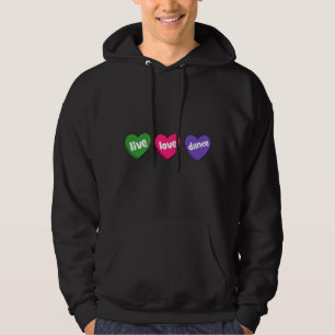 live-liefdesdans hoodie