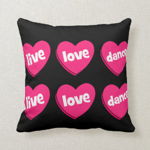 live-liefdesdans kussen