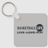 live-liefdesspel basketbal sleutelhanger (Voorkant)