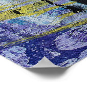 Live Life Abstract bericht Poster (Hoek)