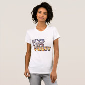 Live Life Fully Quote T-shirt (Voorkant volledig)