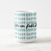 live life in full bloom koffiemok (Center)