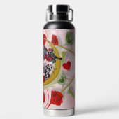 Live Life Large heeft een fijne dag en een betere  Waterfles (Achterkant)