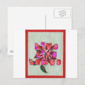 "Live Life Large" Kunstdruk Briefkaart (Voorkant / Achterkant)