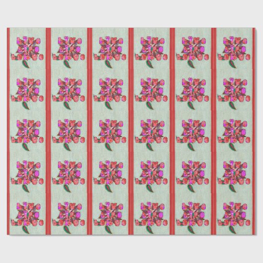 "Live Life Large" Kunstdruk Cadeaupapier (Vlak)