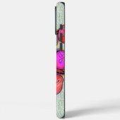 "Live Life Large" Kunstdruk Case-Mate iPhone Case (Achterkant / Links)