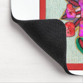 "Live Life Large" Kunstdruk Muismat (Hoek)