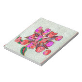 "Live Life Large" Kunstdruk Notitieblok (Linkerzijde)