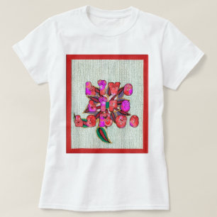 "Live Life Large" Kunstdruk T-shirt