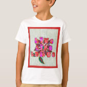 "Live Life Large" Kunstdruk T-shirt (Voorkant)