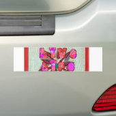 "Live Life Large" Kunstprint Bumpersticker (Op auto)
