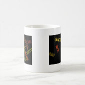 Live Life Large Word Art Print Koffiemok (Center)